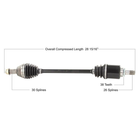 Tytaneum HON-7051 OE Style CV Axle