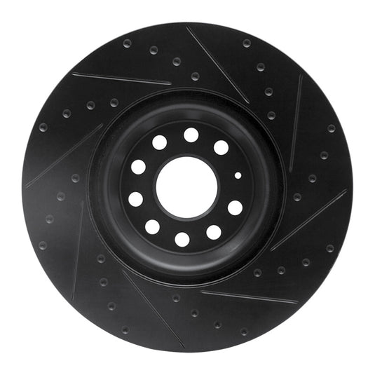 R1 Concepts 633-74034L RNC Brake Rotor - Drill & Slot