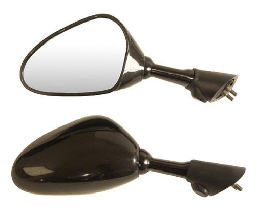 Emgo 20-35254 OEM Style Mirror - Left - Carbon
