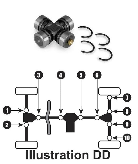 Moose Utility ATV900 Universal Joint