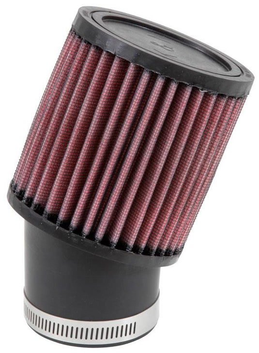 K&N Engineering RU-1750 Universal Round Straight Air Filter - Rubber End Cap