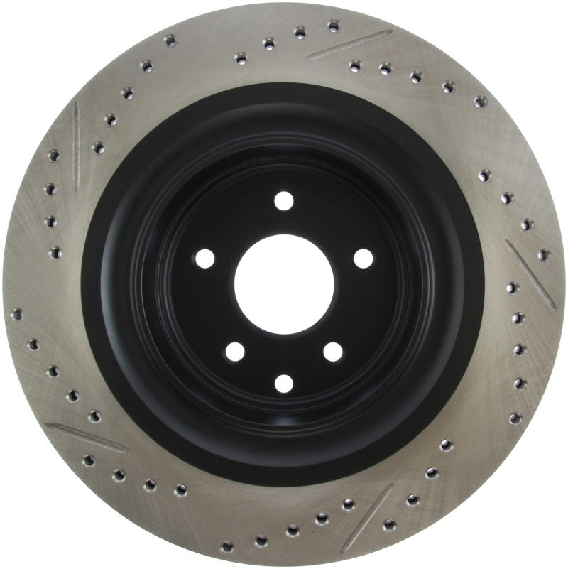 Load image into Gallery viewer, Stoptech 127.42101L ST Slot &amp; Drill Brake Rotors

