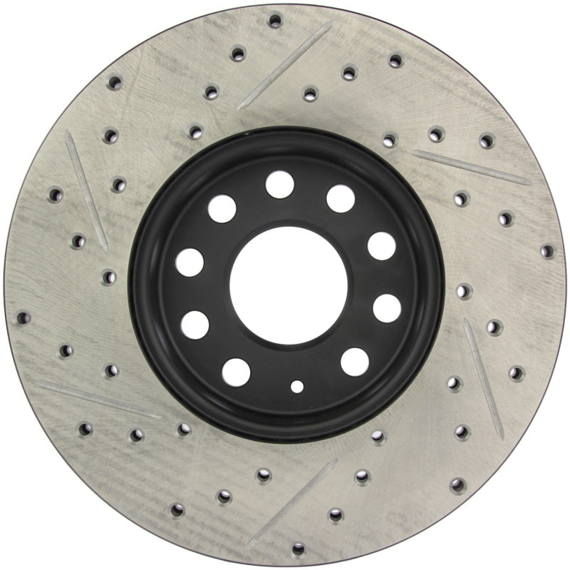 Load image into Gallery viewer, Stoptech 127.33110L ST Slot &amp; Drill Brake Rotors
