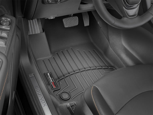Weathertech 4417431 WT FloorLiner - Front - Blk