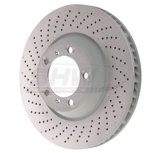 Shw Performance PFL30905 SHW Drilled-Dimpled MB Rotors