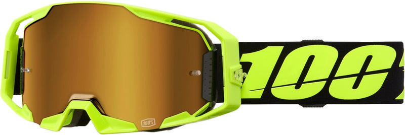 Load image into Gallery viewer, Neon Yellow / True Gold Mirror Lens

