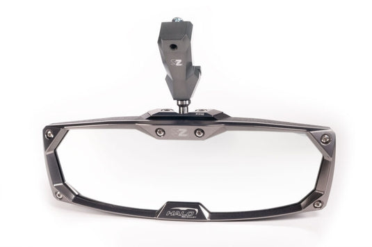 Seizmik 56-18020 Halo-RA Rear View Mirror with Aluminum Bezel - 2in. with shim for 1.875in.