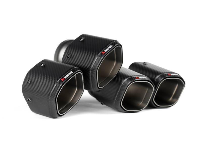 Load image into Gallery viewer, Akrapovic TP-CT/79 AKR Tail Pipe Set - Carbon
