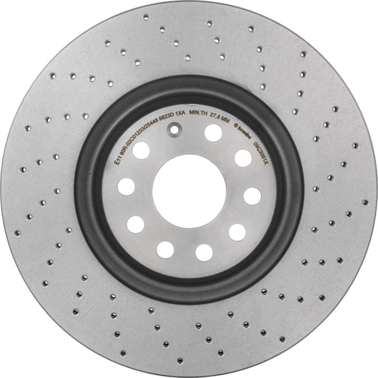 Brembo Oe 09.C306.1X BRE Drilled UV Coated Rotors