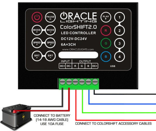 Oracle Lighting 1706-504 ORL Remote/Controllers