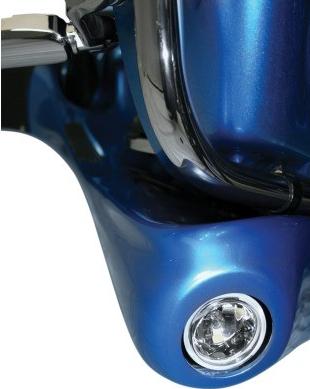 Motor Trike MTEL-0202 Auxiliary Fog Lights for Trax Running Boards