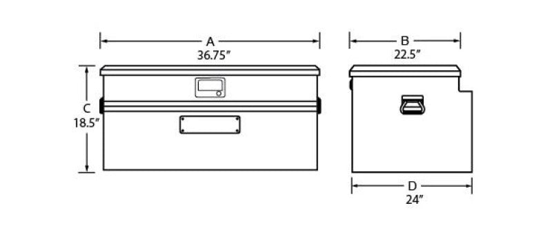 Load image into Gallery viewer, Tradesman 79436WB TRA Flush Mount Box - Alum
