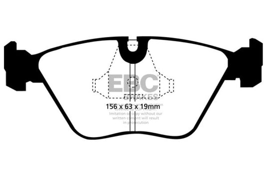Ebc DP4689R EBC Yellowstuff Brake Pad Sets