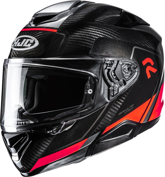 Hjc RPHA 72 Carbon Fynex Helmet (Small, Red (MC-1))
