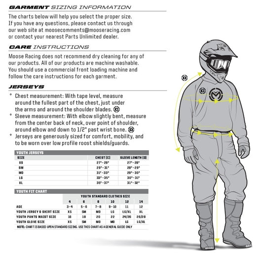 Moose Racing Agroid Youth Jersey