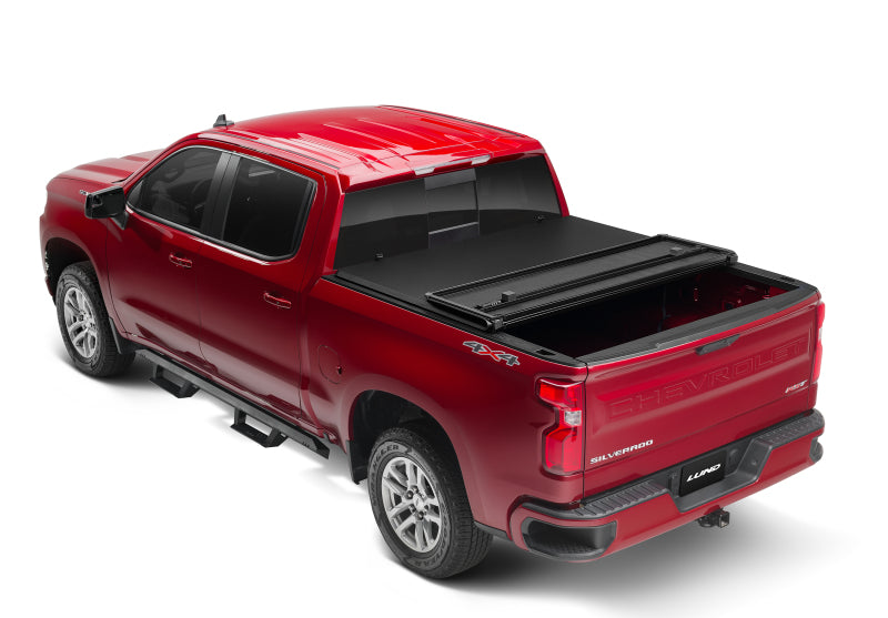 Load image into Gallery viewer, Lund 969155 LND Hard Fold Tonneau Cover
