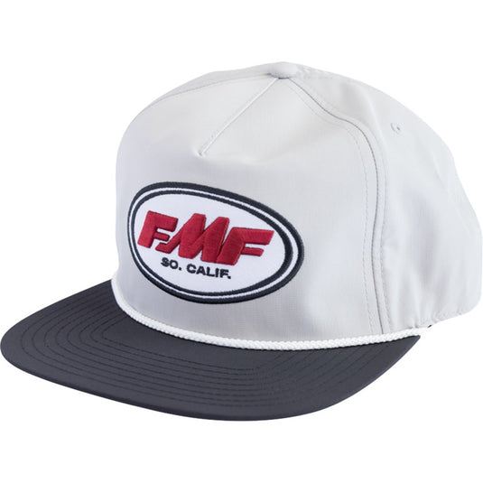 Fmf Racing Patina Oval Hat (One Size Fits Most, Light Gray/Dark Gray)