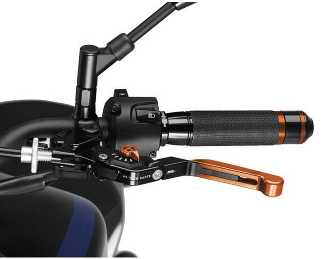 Puig 24TNT 3.0 Extendable Folding Clutch Lever - Black/Orange