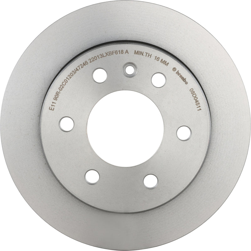 Load image into Gallery viewer, Brembo Oe 08.D045.11 BRE UV Coated OE Equiv Rotors
