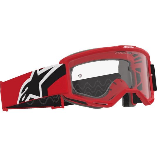 Red/Black/White / Clear Lens