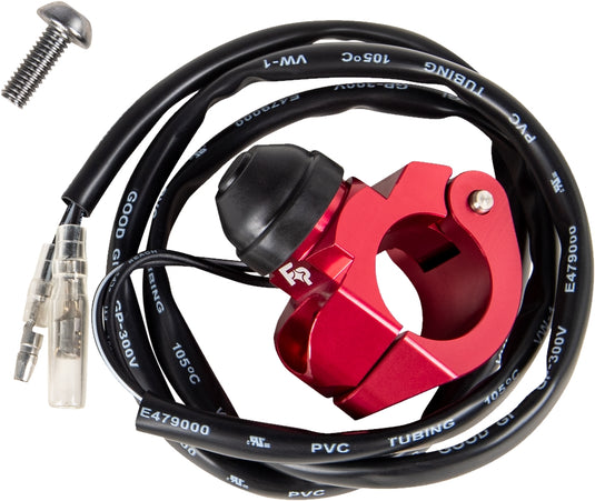 Fire Power KS-02 RED Single Bolt Clamp Kill Switch - Red