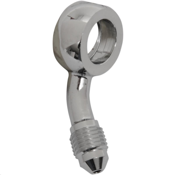 Magnum 1703-54 12mm Banjo x AN-3 Brake Line Fitting - 35deg. - Chrome