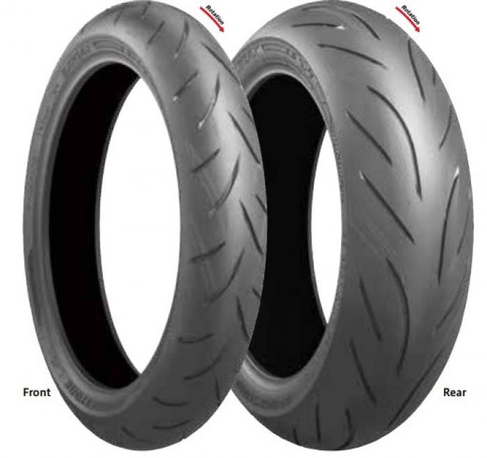 Bridgestone 9341 Battlax Hypersport S21R Rear Tire - 190/55ZR-17