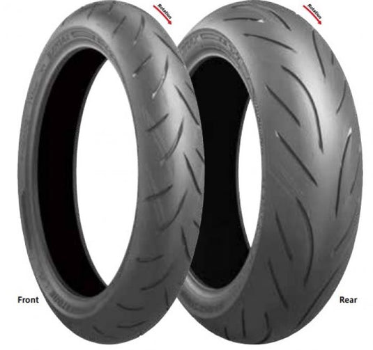 Bridgestone 9341 Battlax Hypersport S21R Rear Tire - 190/55ZR-17