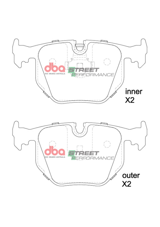 Dba DB1397SP DBA SP Performance Brake Pads
