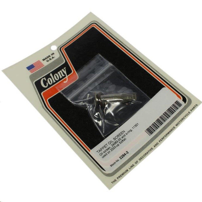 Colony 2284-2 Crankcase Oil Screen and O-Ring