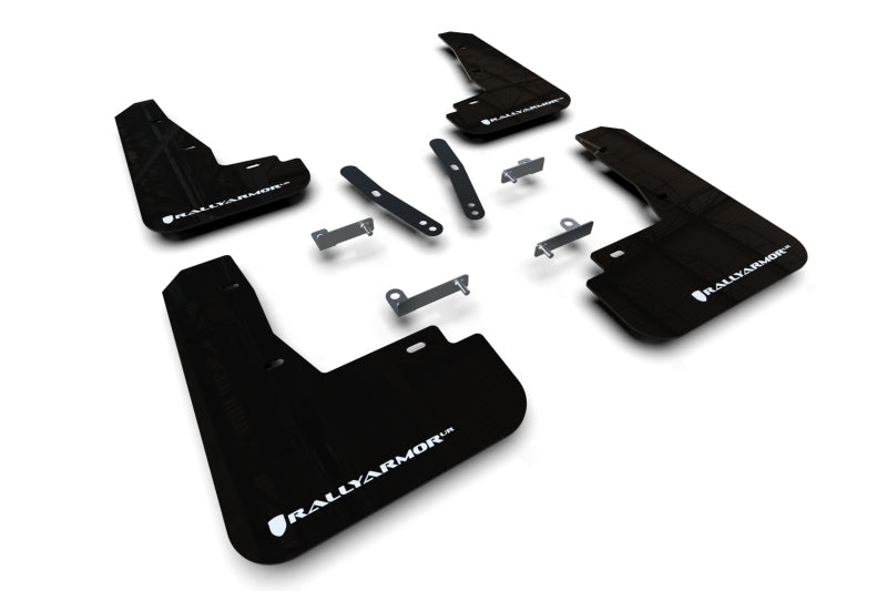 Load image into Gallery viewer, Rally Armor MF91-UR-BLK-WH RAL UR Blk Flap/Wht Logo
