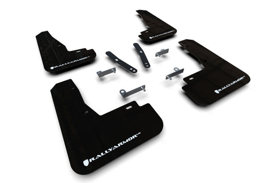 Rally Armor MF91-UR-BLK-WH RAL UR Blk Flap/Wht Logo