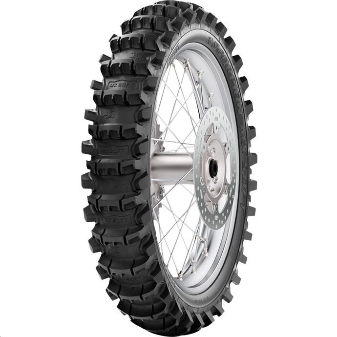 Pirelli 3659100 Scorpion MX Soft Rear Tire - 80/100-12