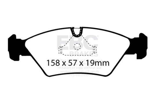 Ebc DP3414C EBC Redstuff Brake Pad Sets