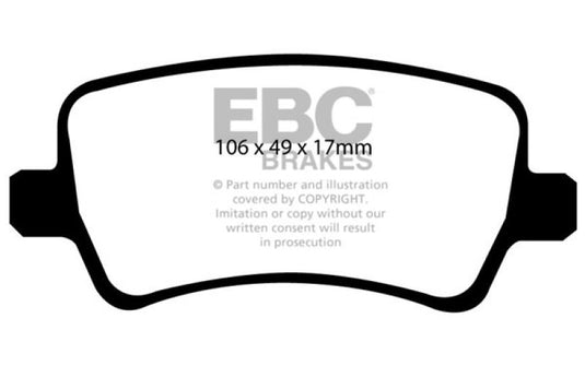 Ebc DP31934C EBC Redstuff Brake Pad Sets