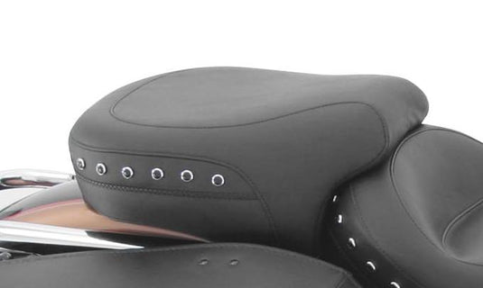 Mustang 75579 Studded Wide Rear Seat - Black Studs