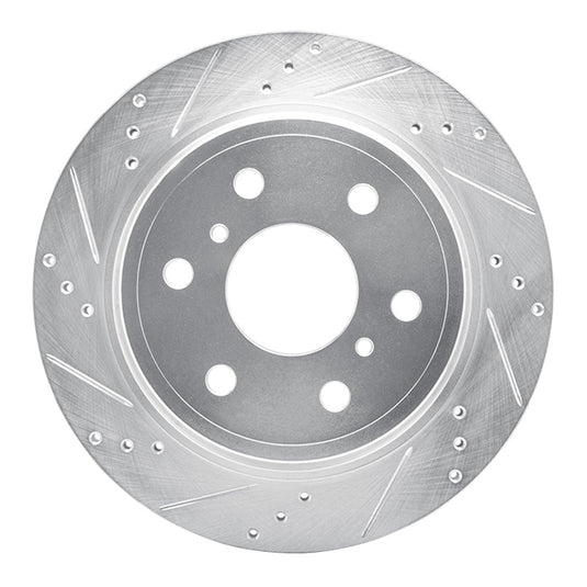 R1 Concepts 631-48053L RNC Brake Rotor - Drill & Slot