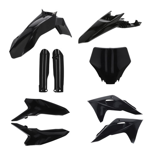 Acerbis 2987130001 Full Plastic Kit - Black
