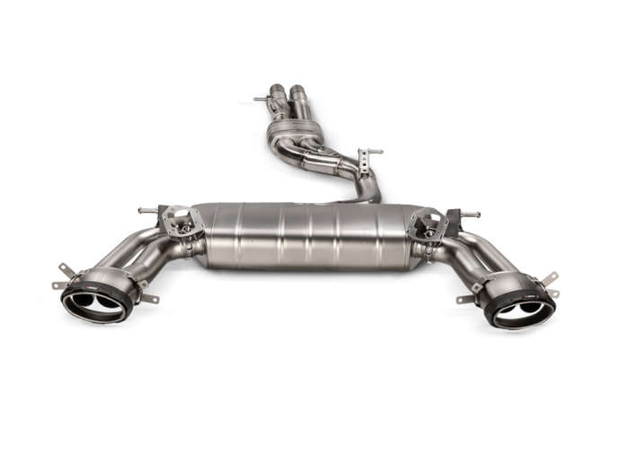Akrapovic S-AU/TI/24H AKR Evo Cat Back - Titanium