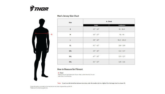 Thor Sector Checker Jersey (Medium, Charcoal/Acid)