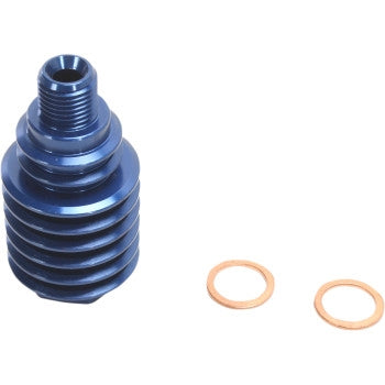 Moose Racing M73-120 Rear Brake Caliper Cooler - Blue