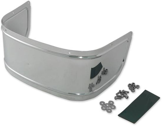 Drag Specialties 1405-0221 Front Fender Skirt - Smooth - Chrome