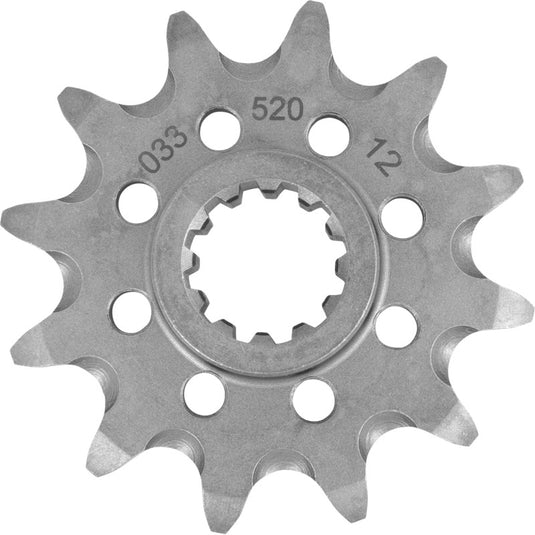 Moto-Master 610331112 Steel Front Sprocket - 12T (Natural)