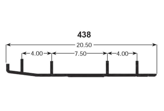 Sports Parts Inc D-06-6-4-438 Slasher Six60 Runners