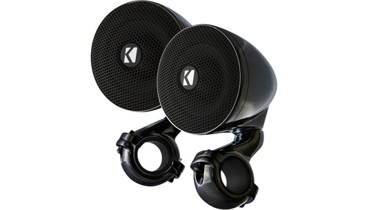 Kicker 47PSMB32 PSM Enclosed Mini Speaker - 2 Ohm - Black