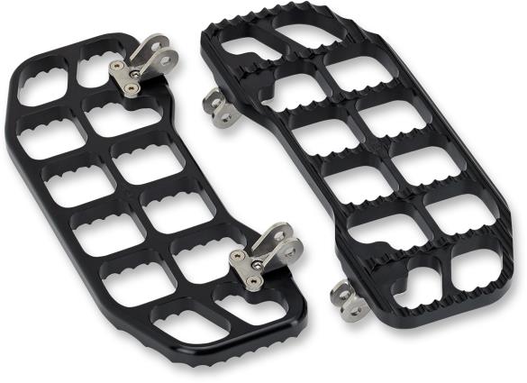 Joker Machine 08-640-1B Serrated Floorboards -Black Anodized