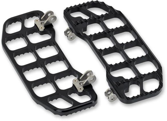 Joker Machine 08-640-1B Serrated Floorboards -Black Anodized