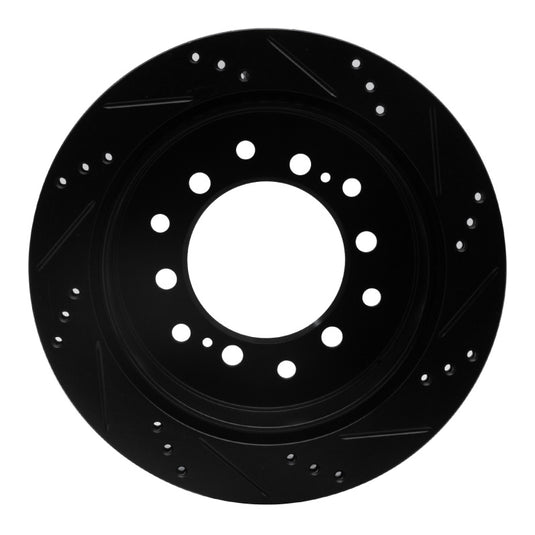 R1 Concepts 633-76143L RNC Brake Rotor - Drill & Slot