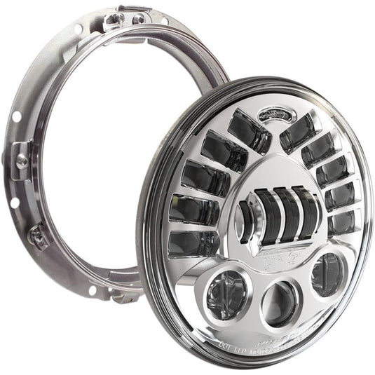 Custom Dynamics PB-7A-13-C 7in. Probeam Adaptive Headlamp - Chrome