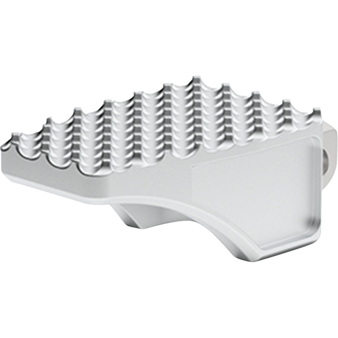 La Choppers LA-P100-02 County Line Billet Footpegs - Raw